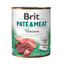 BRIT Pate&Meat venison 6x800 g paštetas su elniena šunims