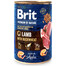 BRIT Premium by Nature Lamb and buckwheatn 6x400 g natūralus ėrienos ir grikių ėdalas šunims