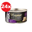 MIAMOR Feine Filets Naturell Chicken&Duck 24x80g vištiena ir antis savame padaže