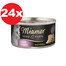 MIAMOR Feine Filets Naturell Chicken&Ham 24x80g vištienos ir kumpio padaže