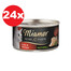 MIAMOR Feine Filets Naturell Chicken&Shrimps 24x80g vištienos ir krevečių padaže