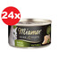 MIAMOR Feine Filets Naturell Chicken&Vegetables 24x80g vištiena su daržovėmis savame padaže