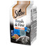 SHEBA konservai  6x50g Fresh & Fine -šlapias maistas katėms padaže (su lašiša, tunu, menkėmis)
