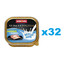 ANIMONDA Vom Feinsten Adult Milk Centr with Turkey&Milk 32x100 g kalakutiena ir pienas