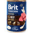 BRIT Premium by Nature Beef and tripes 400 g jautienos ir subproduktų natūralus maistas šunims