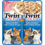 INABA Twin Tunas su vištiena ir šukutėmis sultinyje katėms 2x40 g