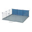ZOLUX NEOLIFE „Neopark“ aptvaras jūrų kiaulytėms 105x105x35 mėlynas