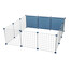 ZOLUX NEOLIFE „Neopark“ aptvaras jūrų kiaulytėms 105x105x35 mėlynas