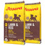 JOSERA Lamm&Reis 2 x 12,5 kg suaugusiems šunims su ėriena