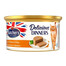 BUTCHER'S Classic Delicious Dinners konservai putėsiai su vištiena ir kalakutiena 85 g