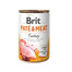 BRIT Pate&Meat turkey 400 g kalakutienos paštetas šunims