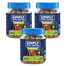 SIMPLY FROM NATURE Smart Bites Deerhound treniruokliai šunims 3x130g
