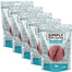 SIMPLY FROM NATURE Meat Strips Mėsos juostelės su aviena ir ryžiais šunims 5x80 g