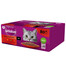 WHISKAS Adult 80 x 85 g "Classic Meals" - drėgnas maistas suaugusioms katėms, su padažu (su jautiena, vištiena, ėriena, paukštiena)