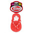 PET NOVA DOG LIFE STYLE  Šlepetės šunų žaislas 15 cm raudonas