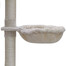 KATIDO Kačių draskyklė 96 cm, smėlio spalvos