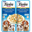 INABA Dog Twin Vištiena, daržovės ir sūris sultinyje šunims 2x40 g