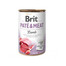 BRIT Pate&Meat lamb 400 g paštetas su ėriena šunims