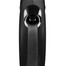 Flexi New Classic XS juostinis pavadėlis 3 m iki 12 kg juodas