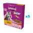 WHISKAS Junior 5x800 g sausas visavertis ėdalas kačiukams su gardžia vištiena