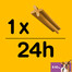 PEDIGREE Dentastix mažoms veislėms 45 g