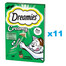DREAMIES Creamy papildomas ėdalas su gardžia katžole katėms 44x10 g