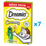DREAMIES Creamy MEGA PACK papildomas ėdalas su sūriu ir katžole 84x10 g