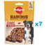 PEDIGREE Ranchos Cubes 7x70 g papildomas ėdalas suaugusiems šunims su jautiena