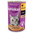 WHISKAS konservuotas kačių maistas su vištiena 400 g