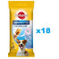 PEDIGREE DentaStix (mažų veislių) dantų priežiūros skanėstai šunims 54 vnt. - 18x45g