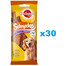 PEDIGREE Schmackos Multi Mix 30x36 g skanėstai šunims su jautiena