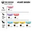 PACK OF ANIMALS Seventh Heaven sausas triušių ėdalas su lašiša M 9kg