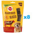 PEDIGREE Ranchos Slices 8x60g skanėstai šunims su jautiena