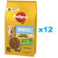 PEDIGREE Junior 12x500 g su paukštiena ir daržovėmis sausas visavertis ėdalas dideliems ir vidutinio dydžio augantiems šunims