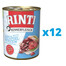 RINTI Kennerfleisch Poultry hearts serca drobiowe 12 x 400 g