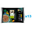 SHEBA Nature’s Collection Wybór Smaków 52x85 g mokra karma pełnoporcjowa dla dorosłych kotów w sosie kawałki z kurczakiem, indykiem, tuńczykiem, łososiem