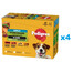PEDIGREE Junior Wybór Smaków z ryżem saszetki 52x100 g mokra karma pełnoporcjowa dla szczeniąt, kawałki z mieszanką wołowiny i wątróbki i ryżem, z kurczakiem i ryżem, w galaretce