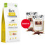 BRIT Care Sustainable Puppy su vištiena ir vabzdžiais 12 kg + WOOLF Chicken And Rawhide Twister 2 x 100g  džiovinta oda, įvyniota į vištieną GRATIS
