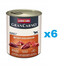 ANIMONDA GranCarno Wieprzowina z sercami drobiowymi dla psa 6x800 g