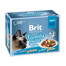 BRIT Premium by Nature Cat Delicate Fillets in Gravy Family Plate 12x85g drėgnas maistas padaže suaugusiems katėms