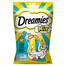 DREAMIES Mix Skoniai 5x60 g kačių skanėstų su anties, sūrio ir lašišos, vištienos, jautienos ir lašišos skoniais