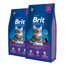 BRIT Premium Cat Senior 16 kg (2 x 8 kg)