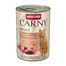 ANIMONDA Carny Adult Vištienos, kalakutienos ir antienos širdelių rinkinys, 24 x 400 g