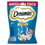 DREAMIES Mega Pack Traškūs lašišos skonio skanėstai katėms, 4 x 180 g