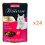 ANIMONDA Vom Feinsten Fines mit Filets Adult Jautiena ir kalakutienos filė 24x85g drėgnas maistas katėms