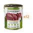 RAFI Super su elniais ir anties širdimis 12x800g konservai šunims