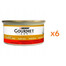 GOURMET Gold su jautiena katėms, 6 x 85 g