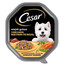 CESAR 14 x 150 g Visavertis šlapias ėdalas suaugusiems šunims padaže su vištiena, daržovėmis ir petražolėmis 7+7 NEMOKAMAI
