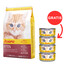 JOSERA Kitten 10 kg sausa maistas kačiukams ir nėščioms arba žindančioms katėms + 4 konservai DOVANŲ