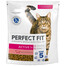 PERFECT FIT Active 1+ 4 x 750 g Visavertis sausas ėdalas suaugusioms katėms, gausus jautienos, 3+1 NEMOKAMAI